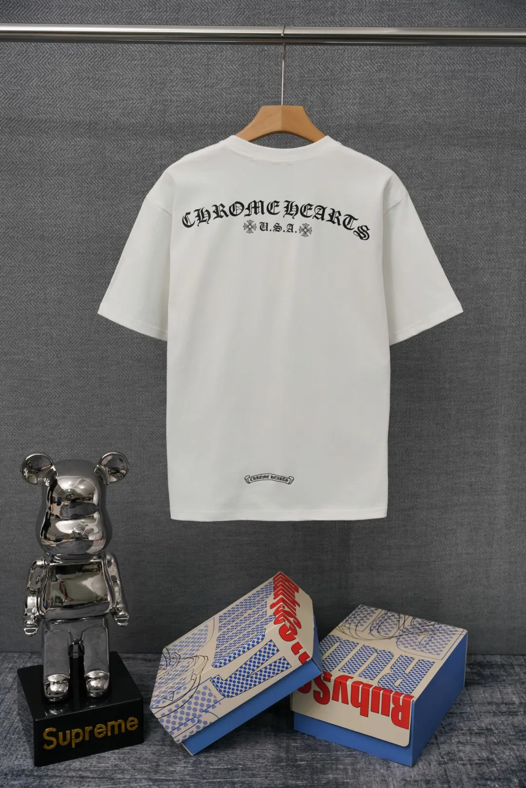 KT 10 63 Chrome Hearts T ， ， Black White S-XL